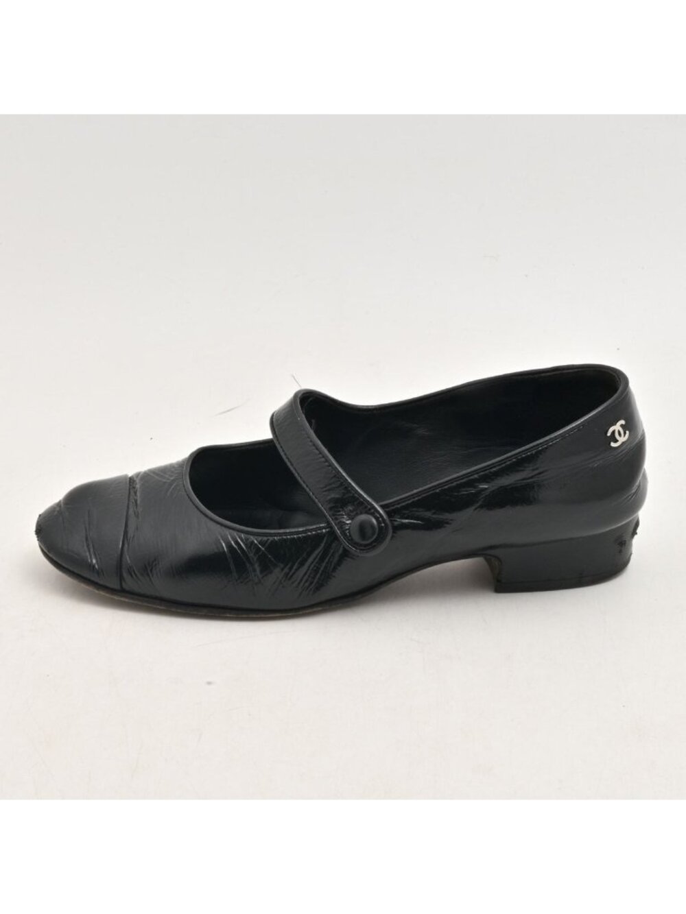 Chanel Shoes Black Lambskin